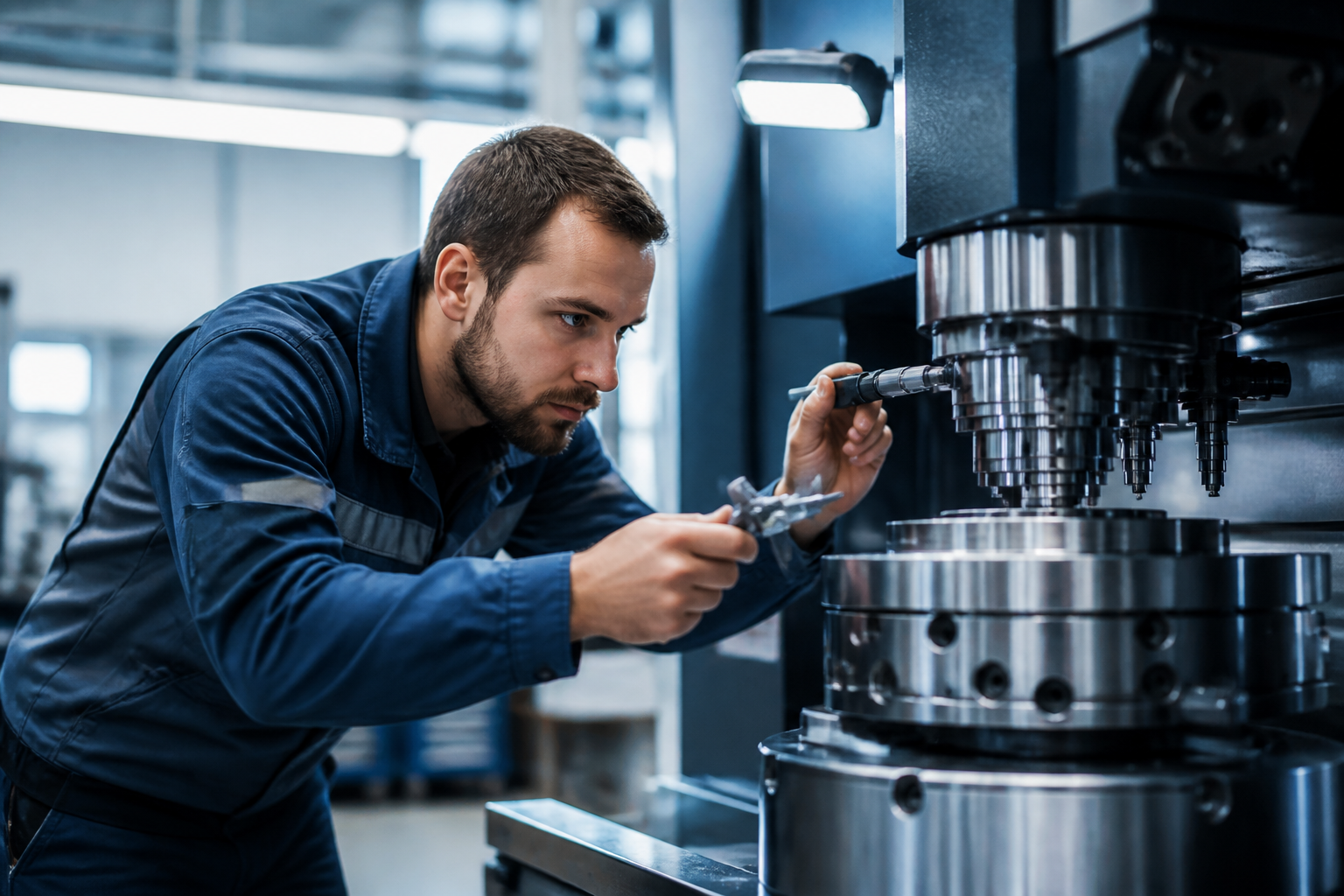 Machine Tool Quality Verification Inspection Process