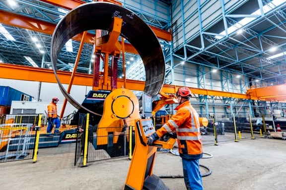 Davi Rolling Technology Powers Sif Group’s Manufacturing Ramp-Up at Maasvlakte II