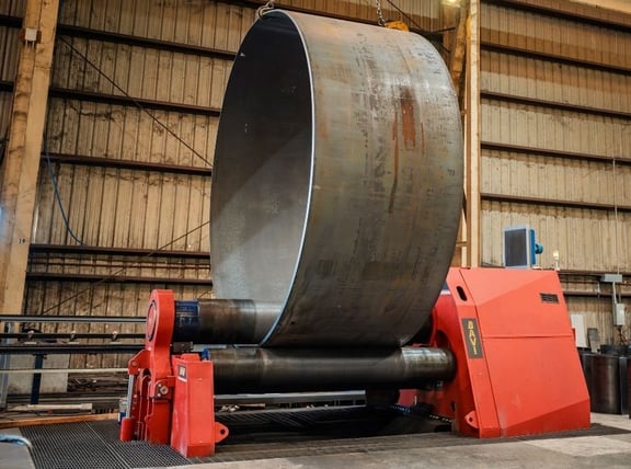Plate Rolling Plays into Structural Steel Shop’s Big Business