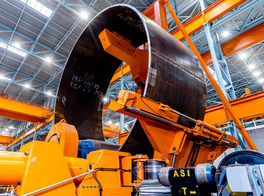 Davi Plate Rolls achieve official acceptance at Sif’s facility in Maasvlakte Rotterdam Project Updates - as read on offshoreWIND