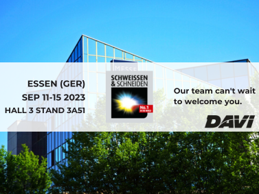 Visit&#32;us&#32;at&#32;Schweissen&#32;&amp;&#32;Schneiden&#32;Essen&#32;(Germany),&#32;from&#32;11th&#32;to&#32;15th&#32;September&#32;2023.