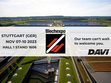 Venite&#32;a&#32;trovarci&#32;alla&#32;Blechexpo&#32;a&#32;Stoccarda&#32;(Germania),&#32;dal&#32;7&#32;al&#32;10&#32;Novembre&#32;2023.