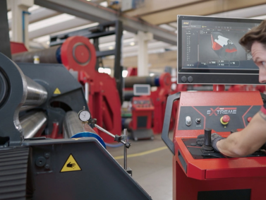 Corporate - Davi e-POWER - Worldwide Premiere: The first complete line of FULL ELECTRIC plate rolls